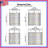 Metallic Horizontal Lines Quilted Bedspread All Sizes-128548137