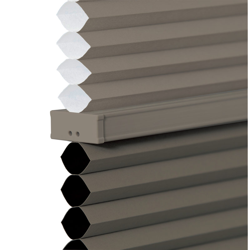 Store cellulaire sans cordon jour / nuit, cellule simple 9/16 po, L 46,5 po x L 72 po, Warm Cocoa
