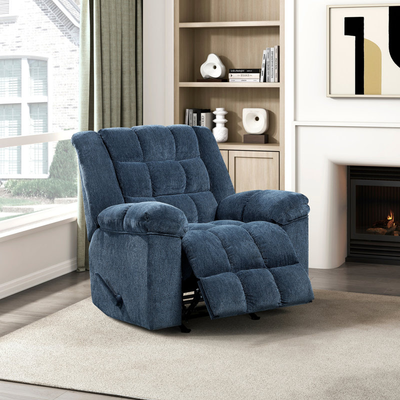 Fauteuil inclinable Gentle, Bleu