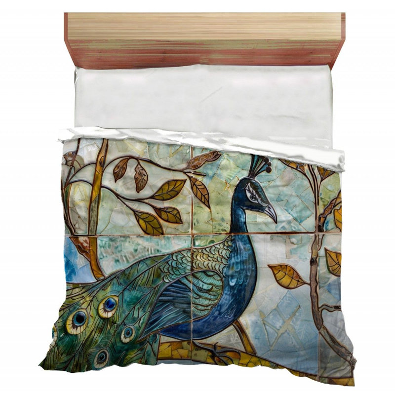 Elephant Animal Art Microfiber / Polyester Comforter, King Comforter