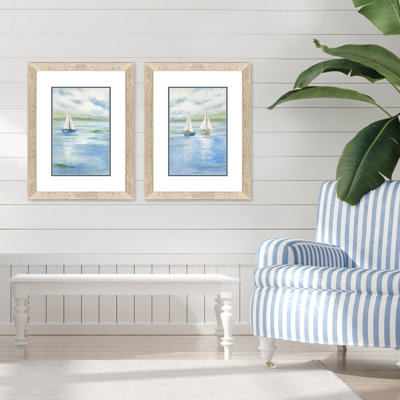 «Peaceful Sail», art encadré