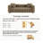 Lavance 89.4" W Tufted Bouclé Sofa-1460960794