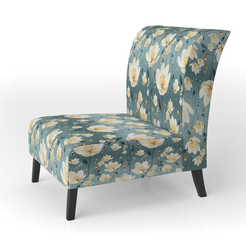 Fauteuil de chambre rembourré Essence Petals Blooms