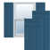 True Fit PVC Three Board Joined Board-n-Batten Shutters