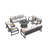 Dekayden 10 - Person Patio Conversation Set with Cushions-856939354