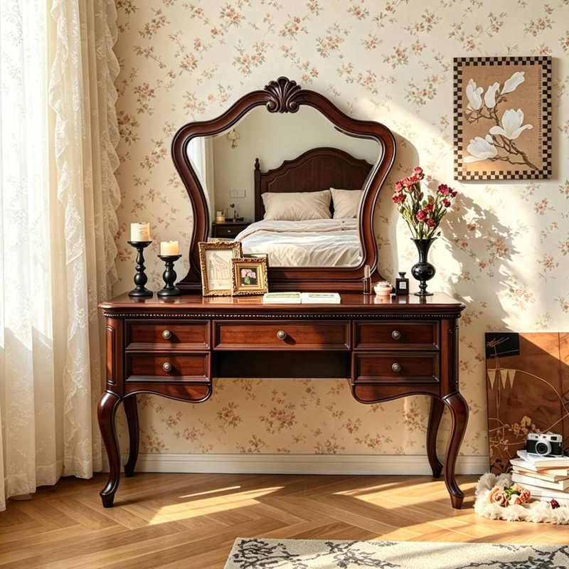 American style high-end retro dressing table