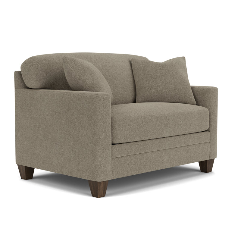 Chair And A Half, Dark Gray Polypropylene/Olefin