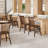 Chesley 18.1" W Modern Solid Wood Dining Chair-915741172