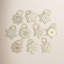 Snowflake 10 Piece Holiday Shaped Ornament Set