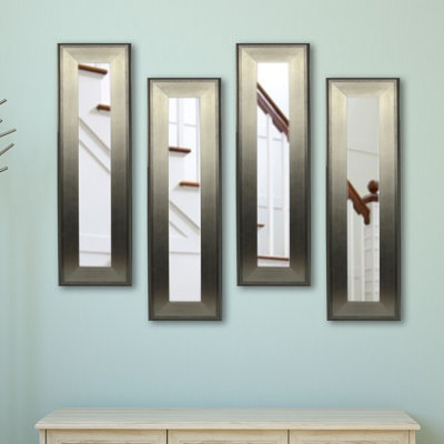 Colombard Solid Wood Flat Wall Mirror