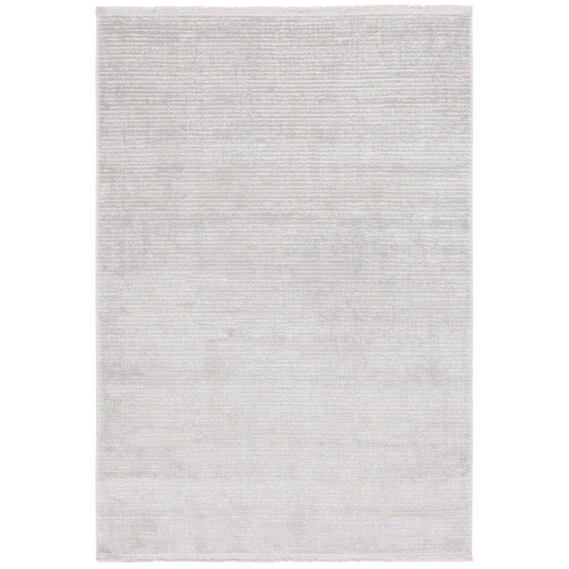 Nawab 562 Area Rug In Grey / Ivory, Rectangle 8' x 10'