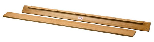 Twin/Full Size Conversion Kit Bed Rails, Honey Oak