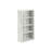 Contemporary Bookcase, 5 Tier, Grey, 48"H, For Display And Storage Tier Bookcase In Design With Ample Office Bedroom