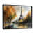 Cadre flottant noir