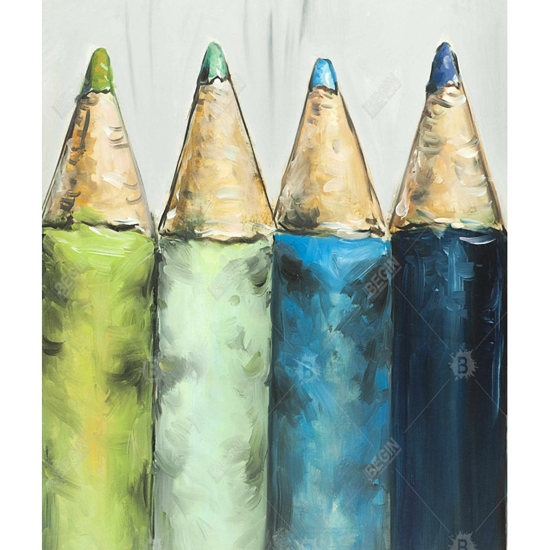 Colouring Pencils Duvet Cover - Contemporary Home Decor