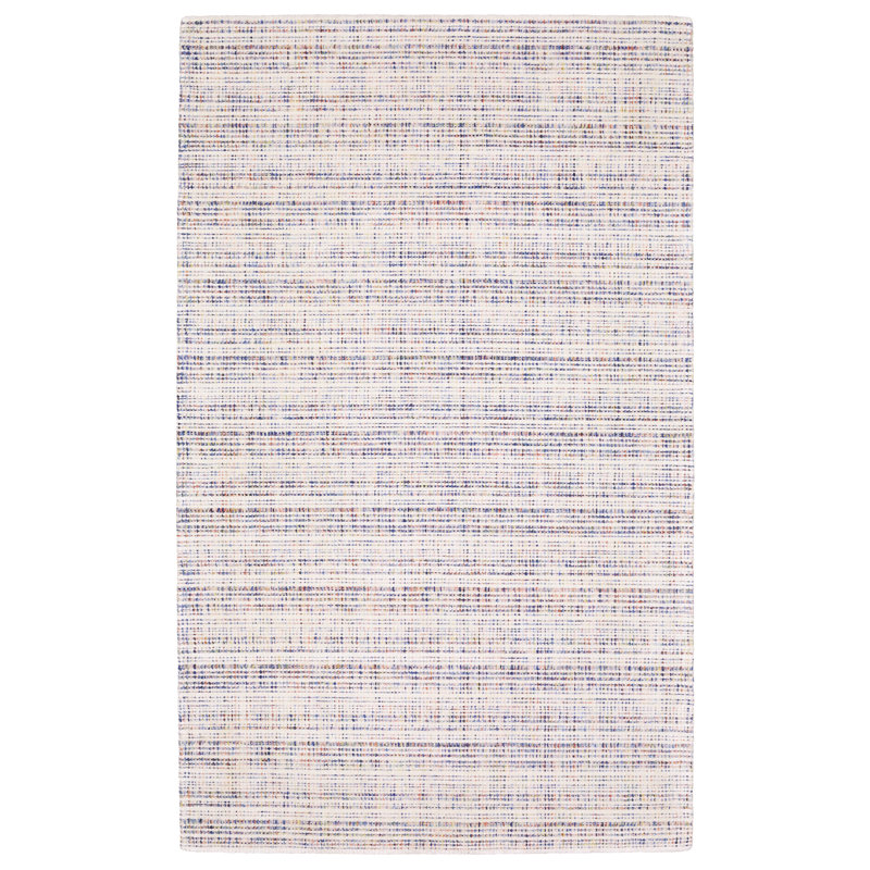 Tapis ivoire / multicolore touffeté à la main Solveigh, Tapis de couloir 2 pi 6 po x 8 pi