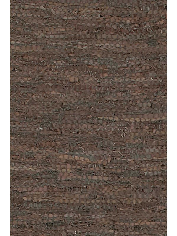 Tapis brun Bardette, Tapis de couloir 2 pi 6 po x 7 pi 6 po