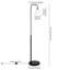 Lampe sur pied arquée 62 po Henderson-608681703-605493150