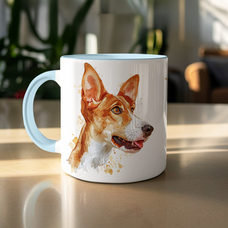 Mug, Light Blue, 2
