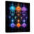 Black Floater Framed Canvas selected
