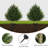 2Ft Artificial Ground Inserted Cedar - Tower Shaped