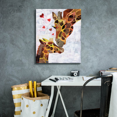 Epic Graffiti «Sweet Giraffes» par Artpoptart Canva «Sweet Giraffes» par Artpoptart