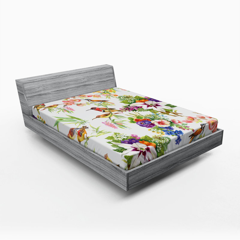 Drap-housse floral, Double