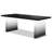 Black Solid Wood Desktop Desk-1925913651