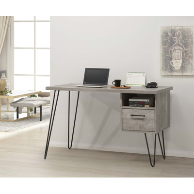 Bureau en chêne gris