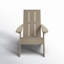 Chaise Adirondack en plastique Byrnes-400322409