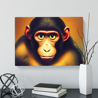 A Sublime Monkey - Wrapped Canvas