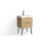 Avila 24" W Freestanding Single Bathroom Vanity with Dawson Leg