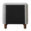 Table de chevet 2 tiroirs Grey Boucle