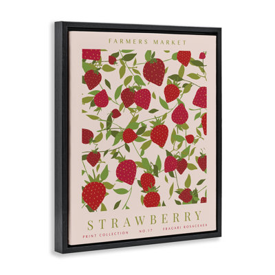Cadre flottant Strawberry Gallery, par Kamdon Kreations