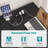 Mishaal L-Shaped Metal Base Computer Desk with Power Outlet-1528874085