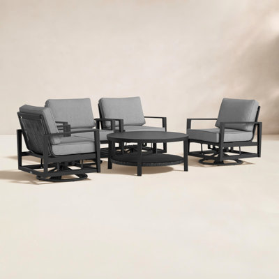Cheilon 4 - Person Patio Conversation Set with Cushions