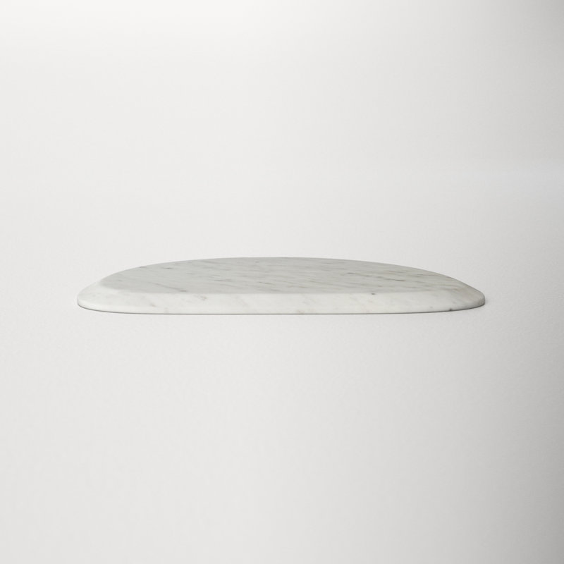 Zion Abstract Marble Cheese Board, 0.5" H x 12" W x 18" D