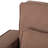 Chenille Deep Seat 3-seater Sofa With Brushed Stainless Steel Cup Holders And 3 Accent Pillows – Spacious Modern Comfort-362931141