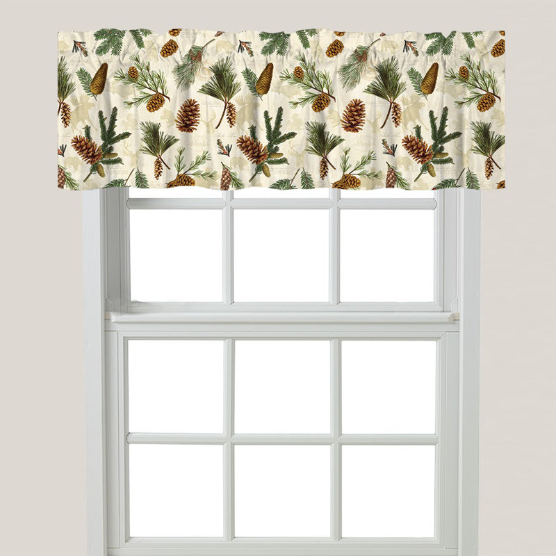 Marshallville Floral Tailored Window Valance