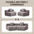 Boneless 2 - Piece Chenille Curved Sectional Sofa With 2 Pillows-990713751-990713745