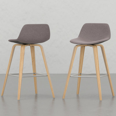 Tabouret à hauteur de comptoir / bar Harvard (ensemble de 2), siège élégant et fonctionnel pour votre maison ou votre entreprise