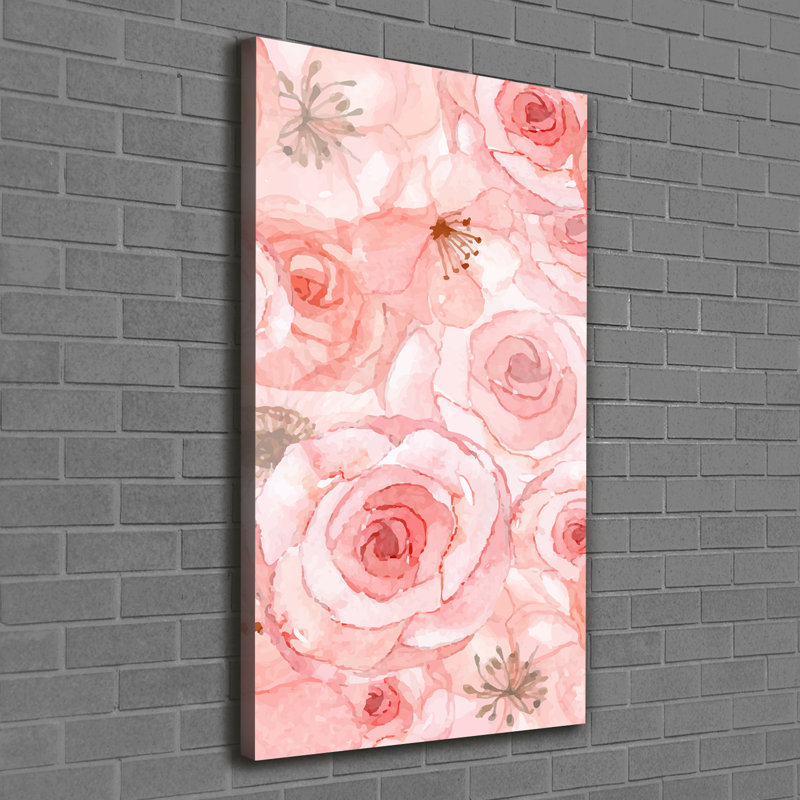 Floral - Wrapped Canvas Print, 120cm H x 60cm W