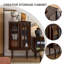 Armoire de coin 41,73 po H