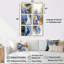Georgetta - Ensemble de salon mural floral 6 pièces-96476356-96476363