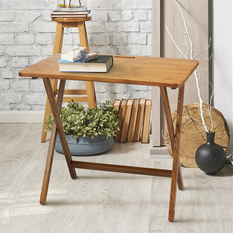 Table pliante portative, Marron clair