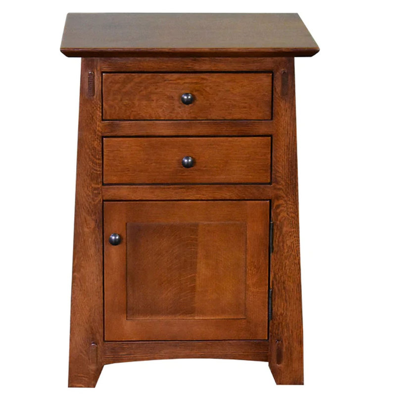 Table de chevet Khivi Arts and Crafts, Cerise Michael's