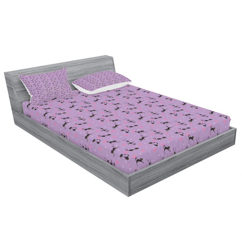 Microfiber Sheet Set, Full Sheet Set + Fitted Sheet + 2 Pillowcases
