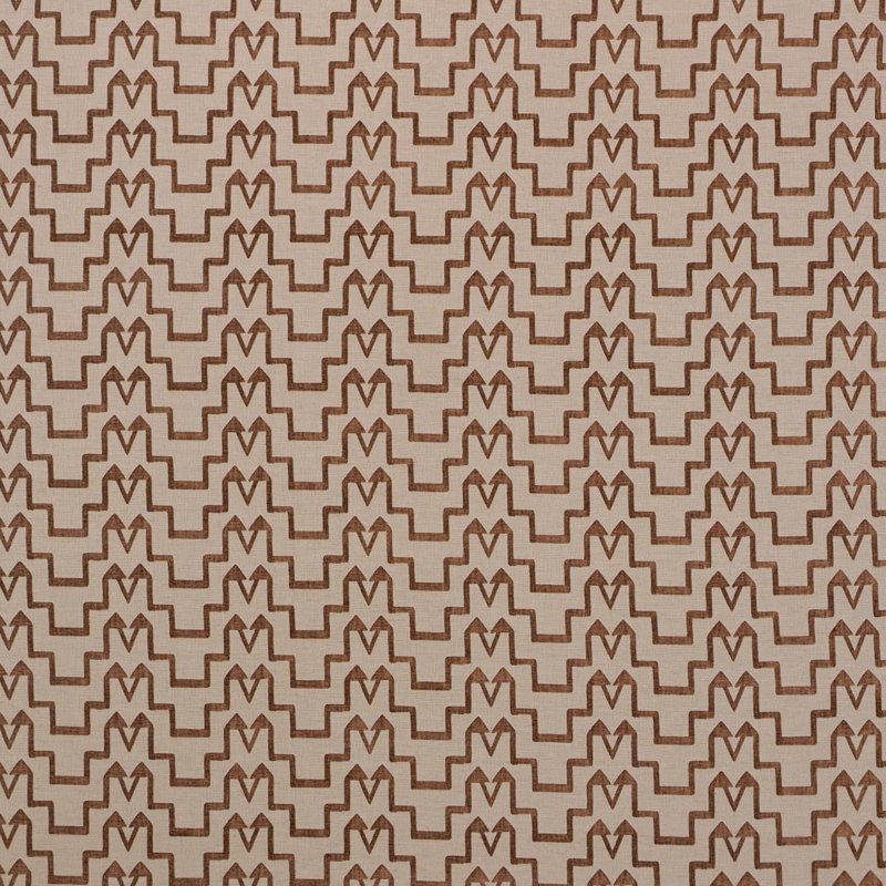 Tissu Schumacher X David Kaihoi, Brun