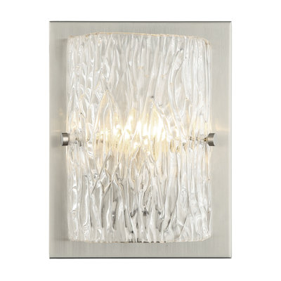 Morgan Wall Sconce - 1-Light - Brushed Nickel