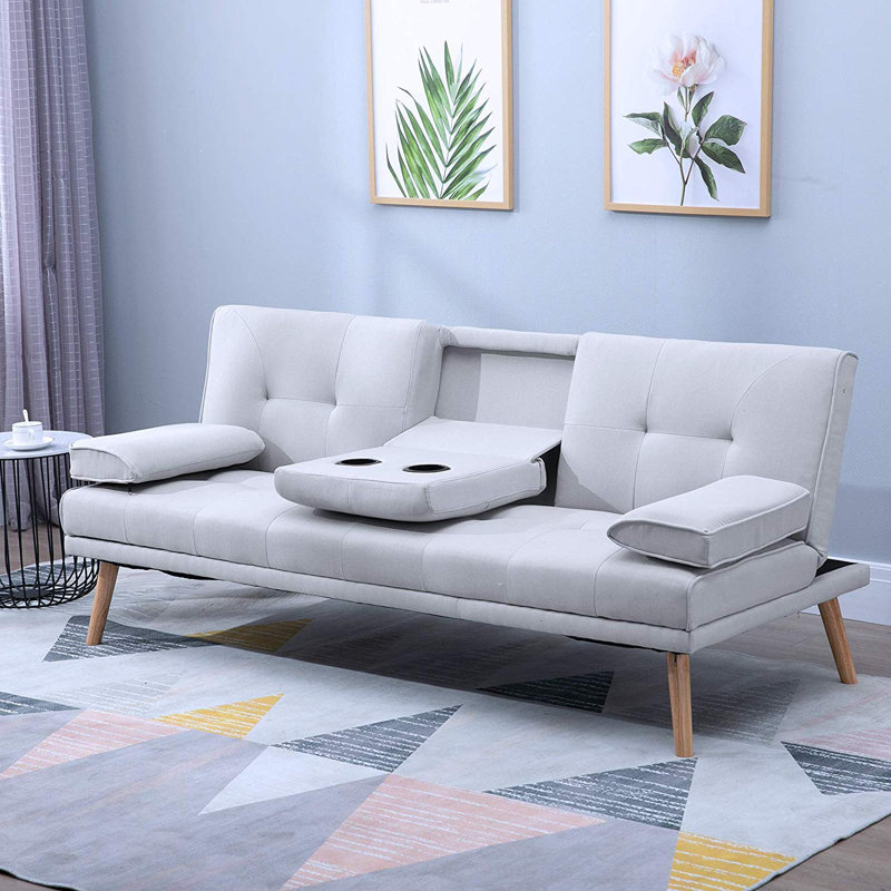 Zenobia 3 Seater Linen Sleeper